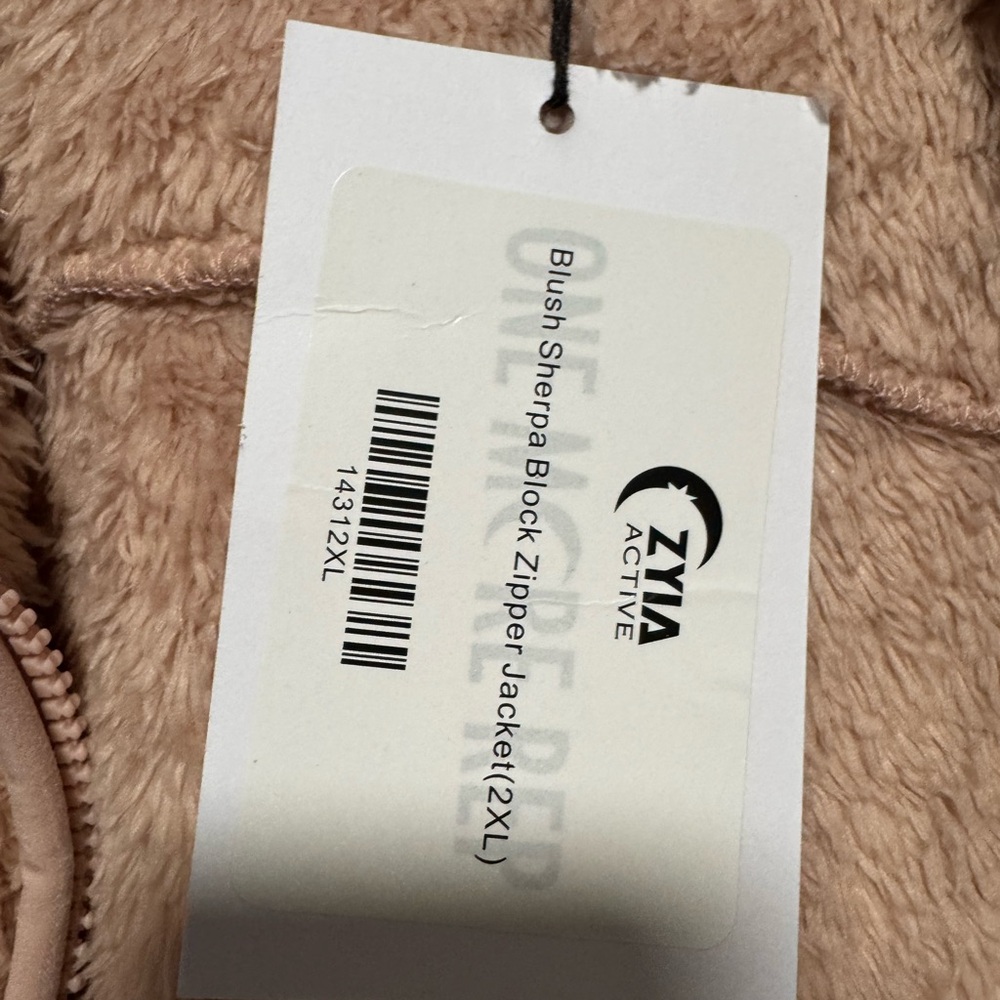 Blush Women's Sherpa Block Jacket - Picture 3 of 5